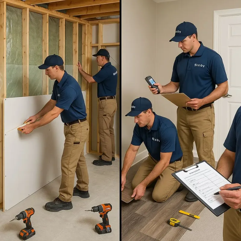 Repairs and Reconstruction process in Marion, KY